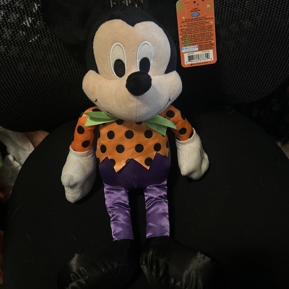 Disney Other - New with Tags! Disney 19" Large MICKEY MOUSE Halloween Plush Stuffed Toy T31